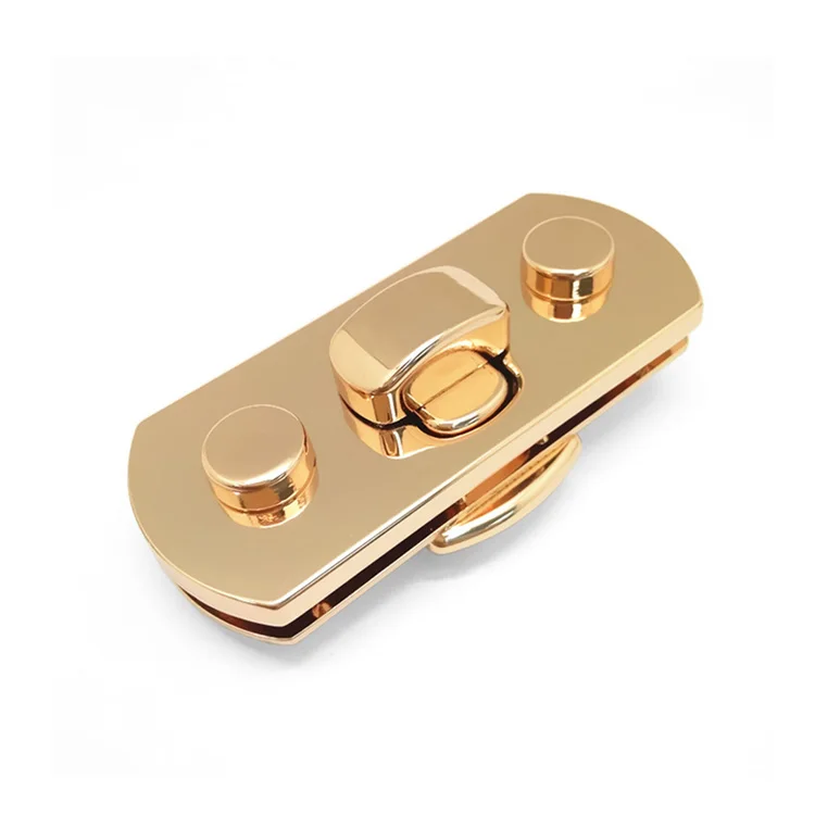 Custom Metal bag hardware twist lock for bag