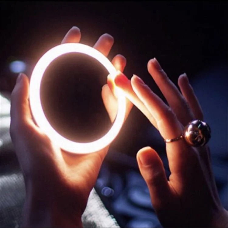 Оптовая продажа дешевые Make Up LED Зеркало Косметическая мини портативное карманное зеркало с подсветкой для макияжа