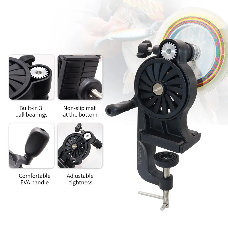 Multifunction Baitcasting Reel Spooler Fishing Line Winder Fishing Line Spooler Fishing Gear Product