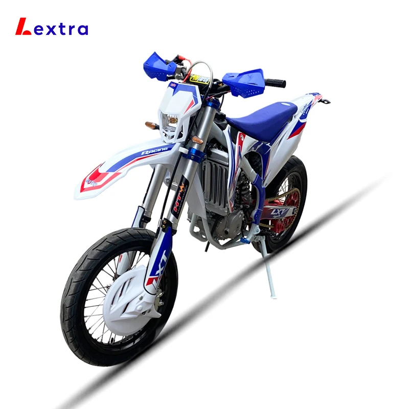 Lextra Single Cylinder 4 Stroke Water-cooling Full Size Brushless Water Cooling Gas / Diesel 6L > 80km/h 300cc Enduro Dirt Bike