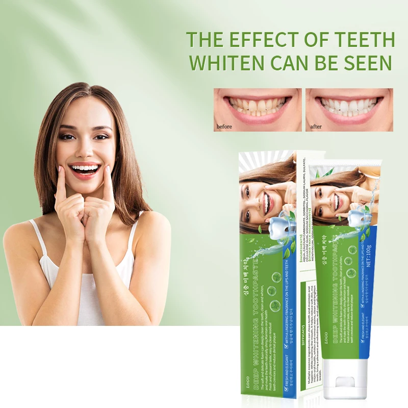 Wholesale Anti-sensitive mothproof fresh breath whitening 7 days dental whitening glister toothpaste