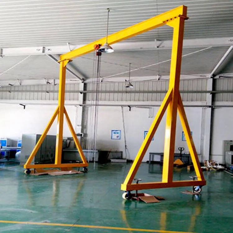 Kato 3 Ton Mini Indoor Single Girder Mobile Gantry Crane 7 Tonne Overhead Crane 5 Ton Design Provided Easy Operated Gantry Crane