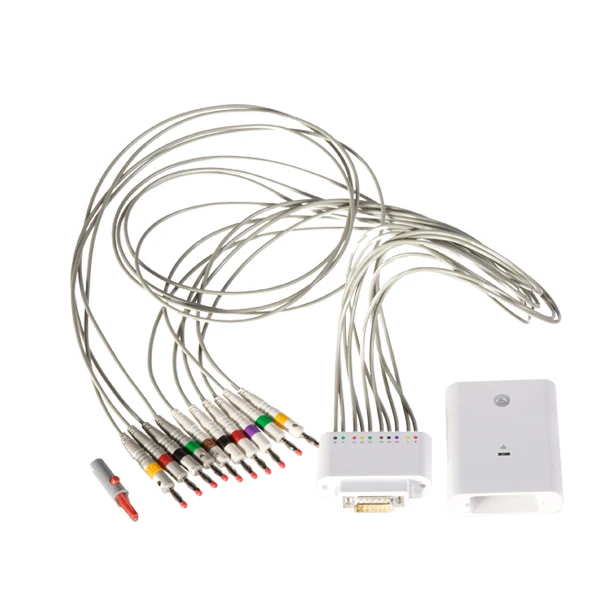 2024 Chinese manufacturer Global supplier top trending products 12 Channel portable rest ECG  EKG machine medical treatment