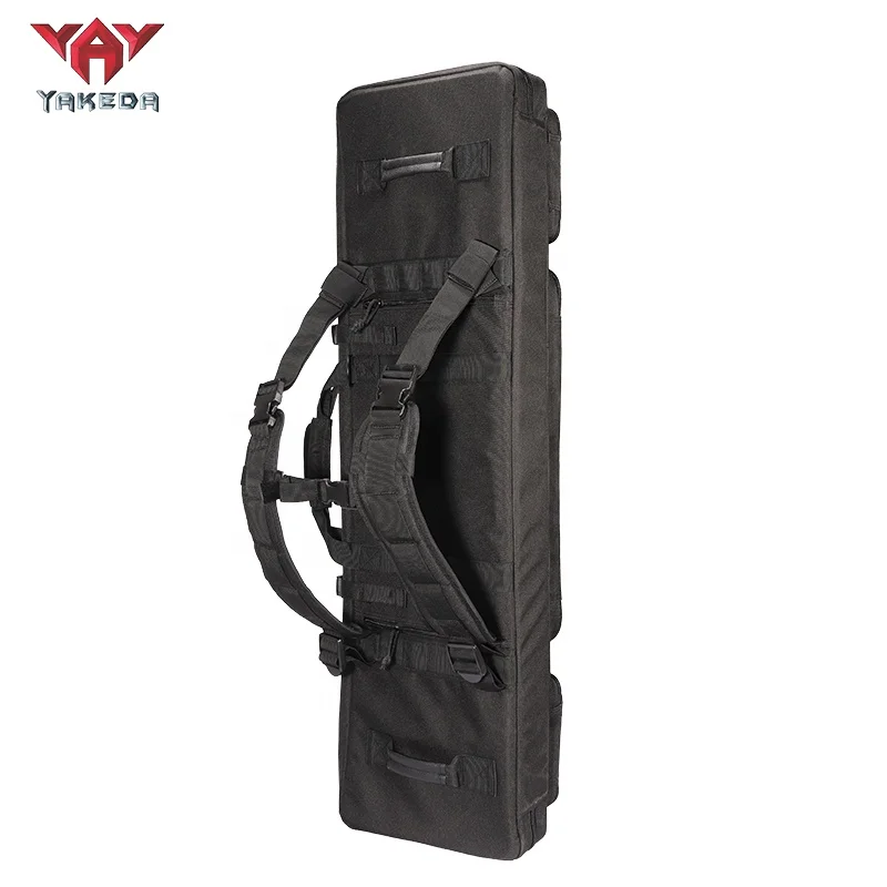 YAKEDA 36 Inch Hunting Training Bag Equipment Carrying Holster Tactical Gear Soft Tool Case Dual Range Bag Tactical Equipment