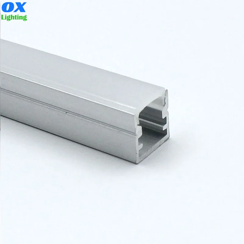 Recessed Led Aluminum Profile 8mm Pc Cover Recessed Led Profile With Light