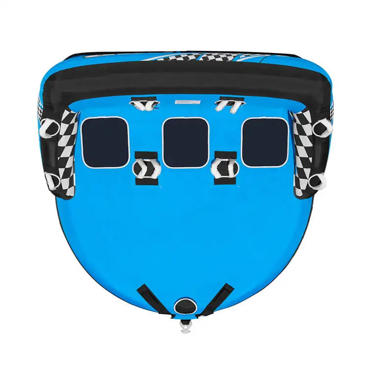 Custom Water Sports 3 Person Sofa Boat Water Inflatable Towable Ski Tube