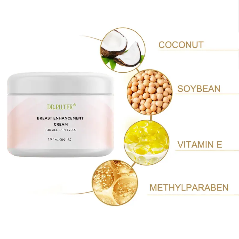 Private Label Best Natural Organic Firming Breast Enhancement Cream Big Boobs Tight Massager Cream china OEM/ODM factory