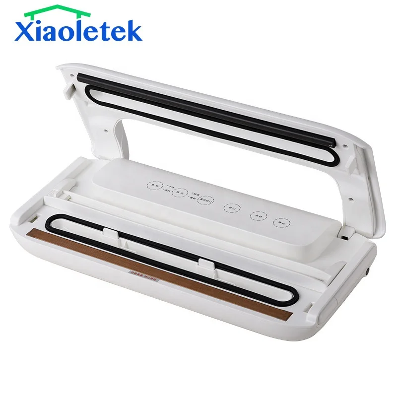 Индивидуальное хорошее качество GVS806 кухонные приборы черный портативный универсальный маленький пакет вакуумный упаковщик с вакуумной трубкой