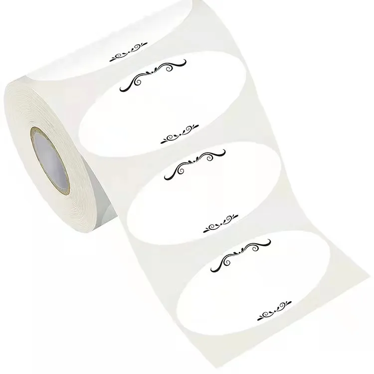 Hot sale spice label and water resistant herbs names spice jar pantry blackboard sticker set