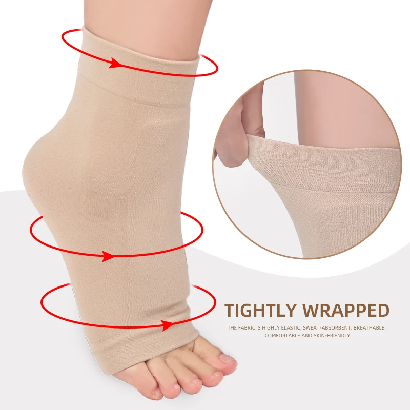 Comfortable moisturising socks for men and women sports ankle protectors breathable silicone nylon ankle protectors