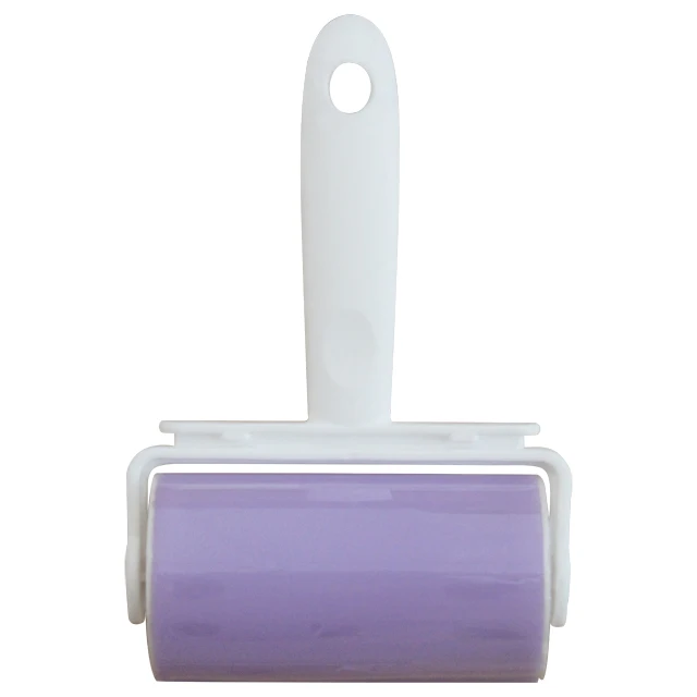 Portable Sticky Lint Roller Washable Fluff Pet Hair Dust Remover Lint Sticking Dusting Roller for Pet Dust Clothes Furniture Cl