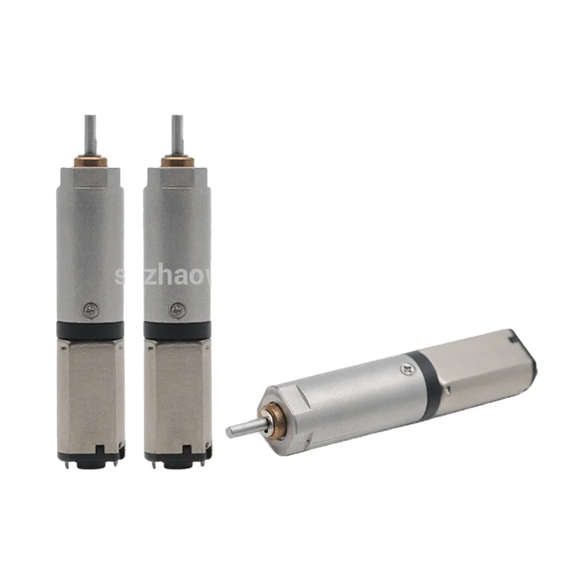 zhaowei 300 rpm 8mm Low Speed Micro Reduction Dc gear Motor With Gearboxes Made In China