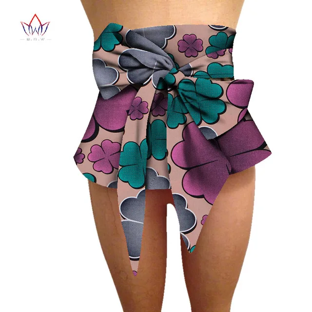 WYB267 African Print vintage cotton Ultra wide belts women unique lace girdle Handmade dress waistband female