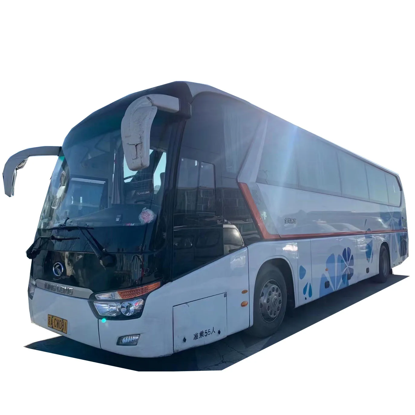 Kinglong модель Xmq6129 55 сидений амфибия автобус для рынка Африки используется школьный пассажирский счетчик