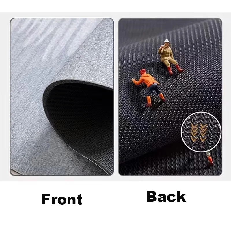 2-Piece Kitchen Floor Carpet Rugs and Mats Set Waterproof Cushioned Fatigue Resistance kitchen mat