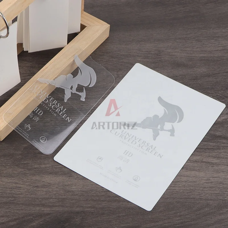 Supplies Wholesale 120*180mm Good Quality Tpu Hydrogel Material Screen Protector Hd Cutting Film Sheet