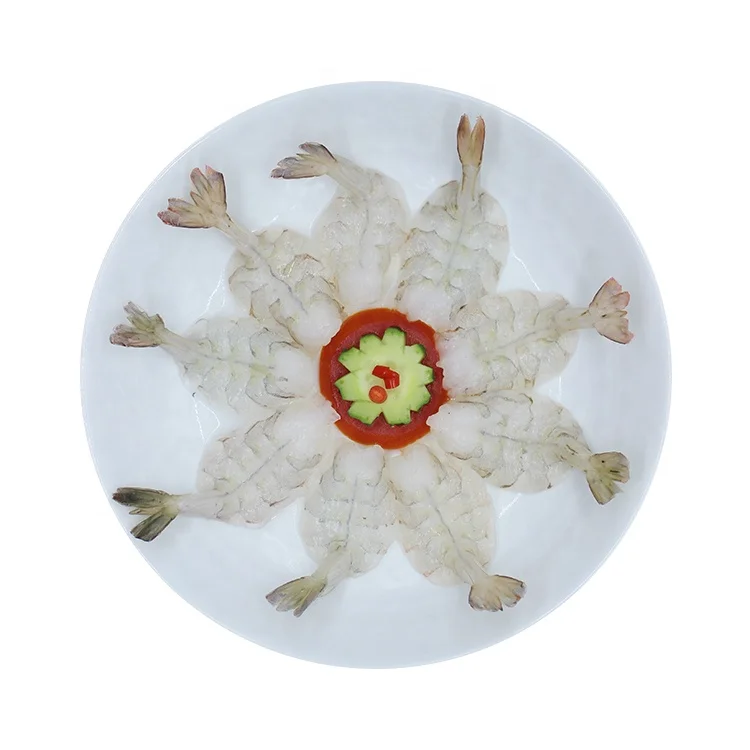 
Manufacturer Wholesale Headless Skinless Frozen Butterfly Shrimp 