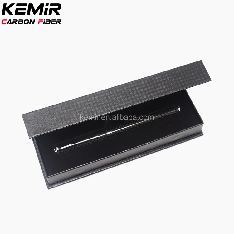 
Luxury Real Carbon fiber Fountain pen with Customized LOGO service 