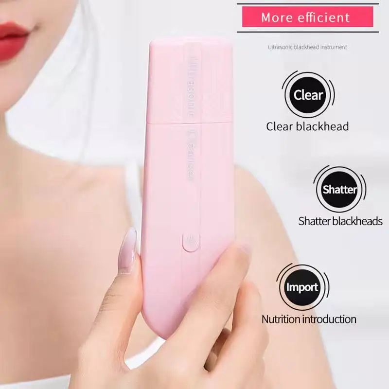Shovel Machine Face Exfoliator Device Personal Beauty Care Peeling Dead Ultrasonic Cleaner Spatula Facial Skin Scrubber