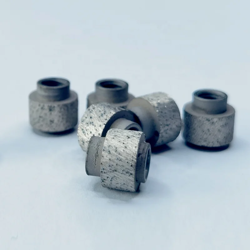 Sintered Diamond Wire Saw Beads Marble Granite Quarrying  Super Harder