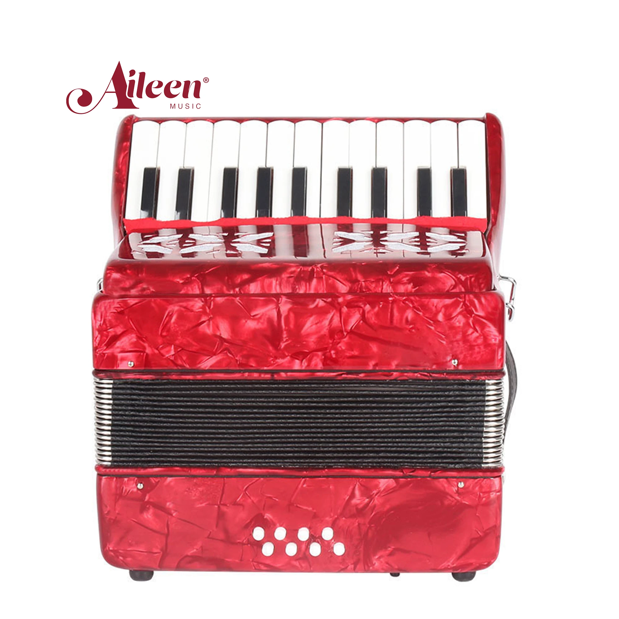 Factory Keyboard Accordion Music 22key 8 Bass Acordeon Hohner for Beginners Students(K2208)