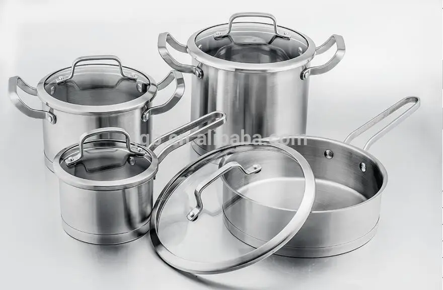 China cookware set stainless steel cooking tableware
