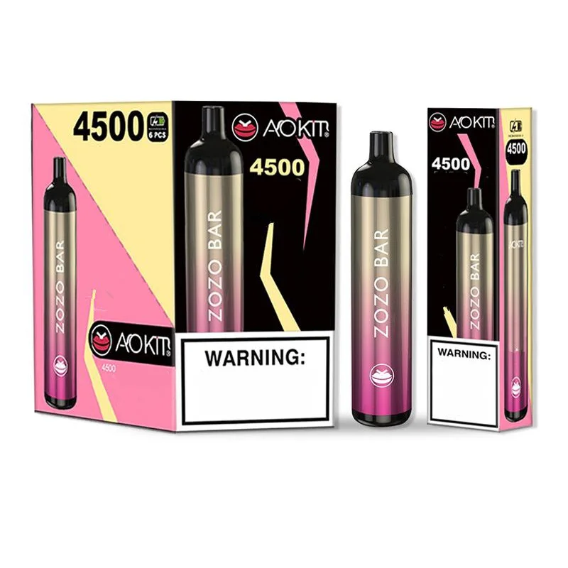 
Оригинальное устройство для электронной сигареты Aokit Zozo, электронная сигарета 4500Pf, аккумулятор 2200 мАч, 15,8 мл, вейп-стержень, стартовый набор системы 