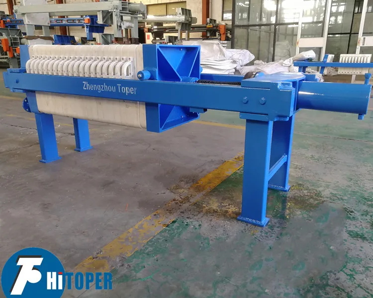 Water treatment facilities purchased from China of best price,small chamber press filter for sale