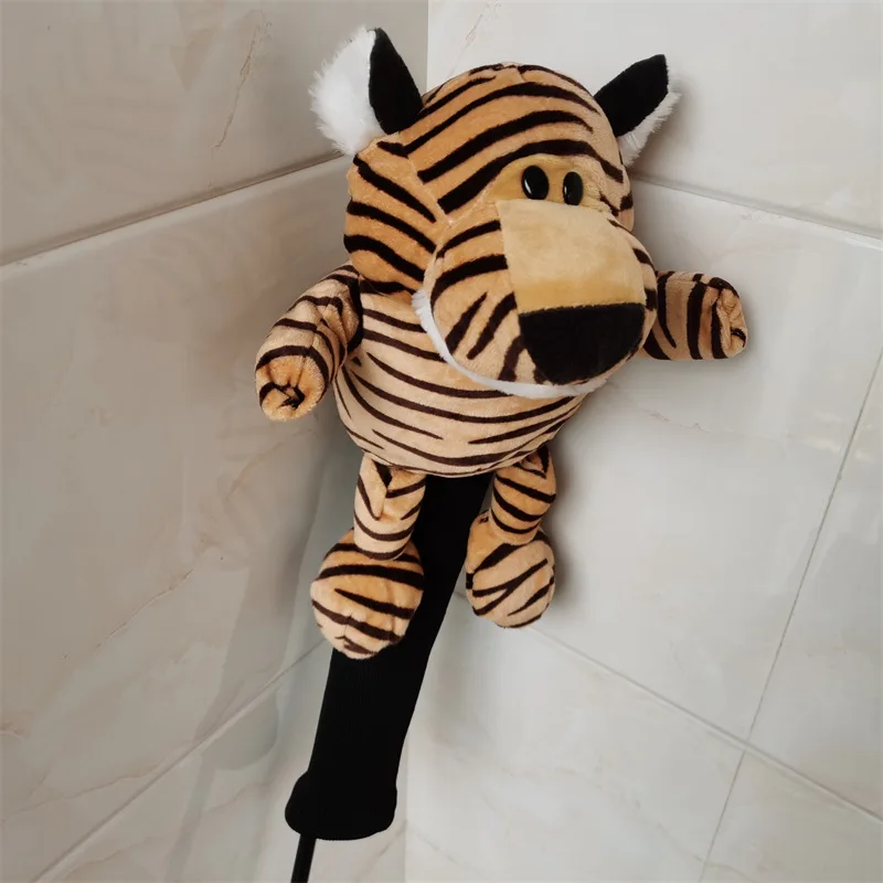 animal design lion tiger monkey 1# driver wood golf club headcover
