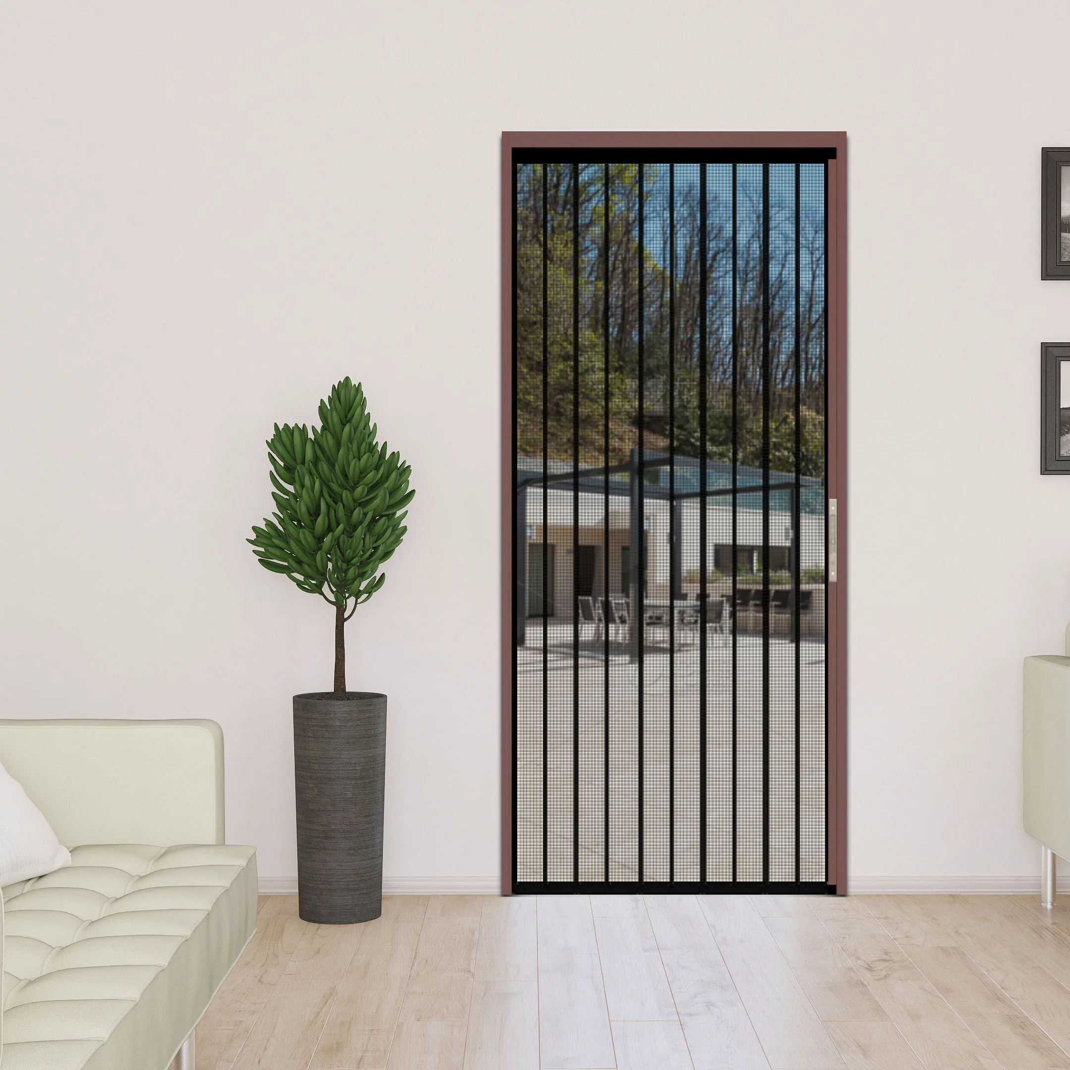 Factory Roller Blind Retractable Screen Window Fiberglass Screen Roller Blind Mosquito Screen Door