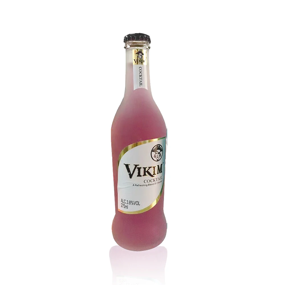 
 Wholesale 275ml Strawberry Flavor Cocktail drink Fruit flavor Wine Delicious cocktail fruit  Alcoholic Beverage  