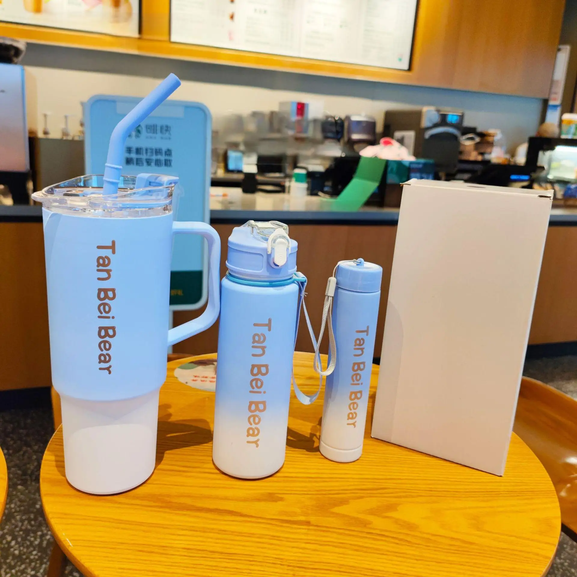 Custom Logo Straight 300ml 900ml 1500ml Motivational Words Sports Gym 3 In 1 Drinking Plastic Water Bottles Cups Time Marker