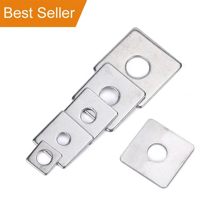 Din 435 Square Taper Screw Flat M2 Small Metal Carbon Steel Square Hole Washer