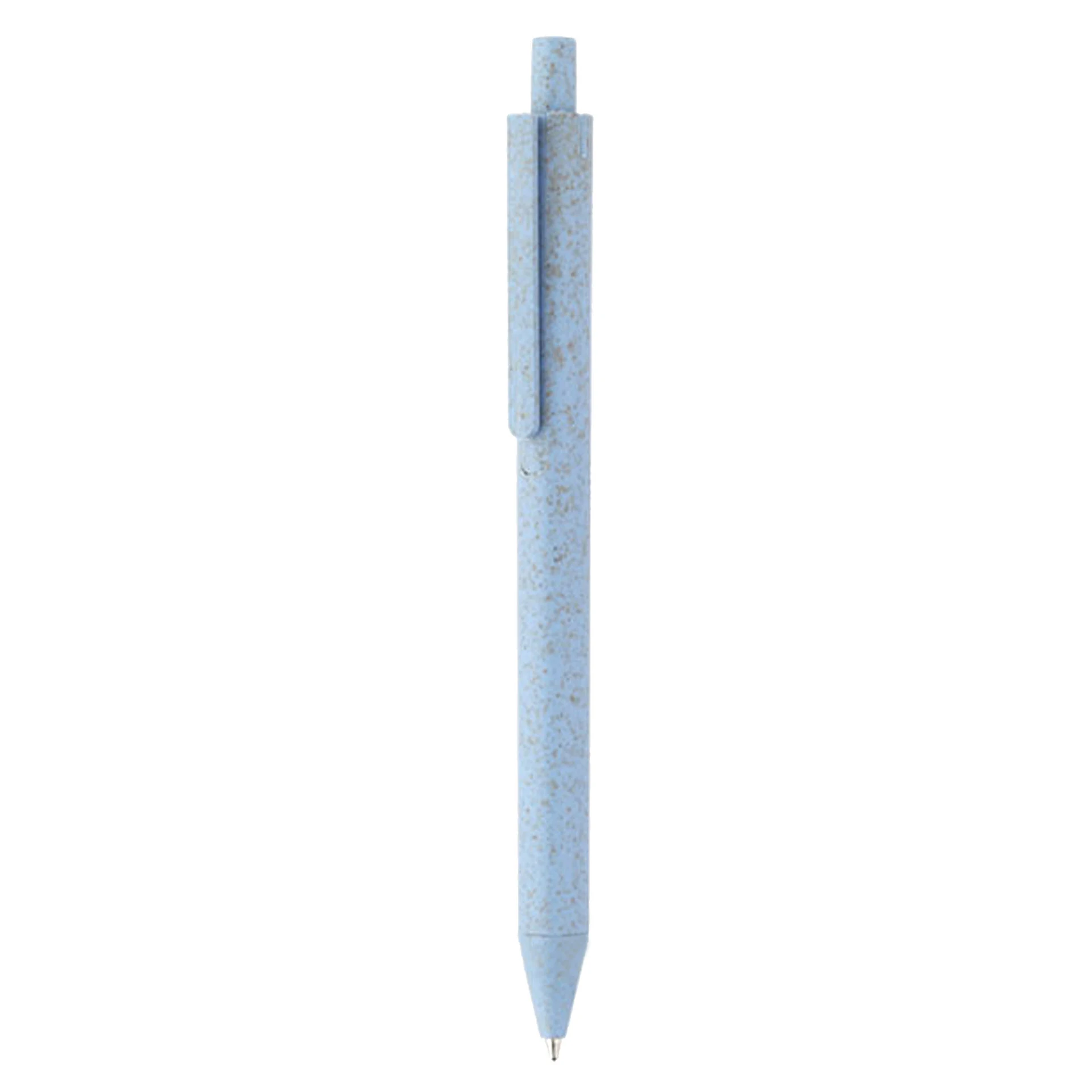 Eco-Friendly Wheat Straw Material retractable ballpoint pen