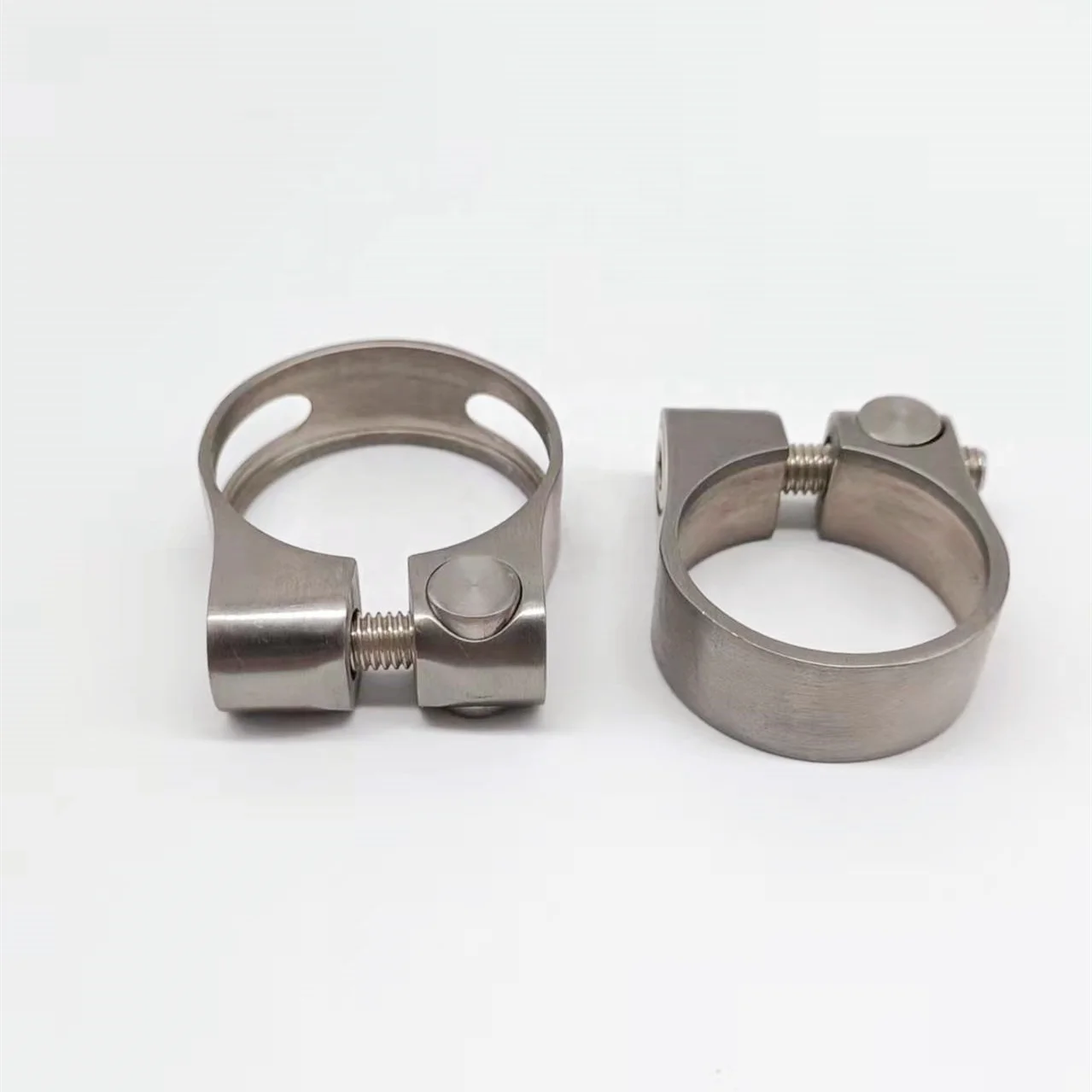 Manufacturer Ultralight Newest Style Titanium Seat post Clamp in stock