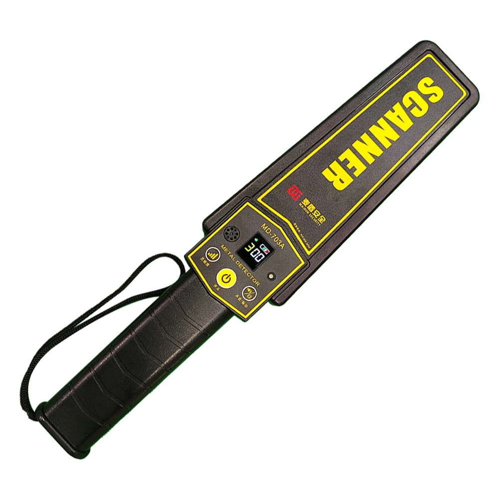 Factory Price Hand Held Metal Detector CE ISO RoSH Security Guard Equipment Body Scanning Wand for Security Checking