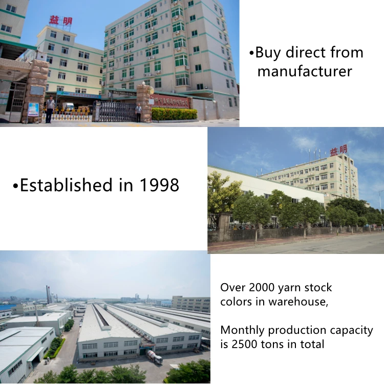 
pe monofilament yarn nylon polyester China manufacture color 