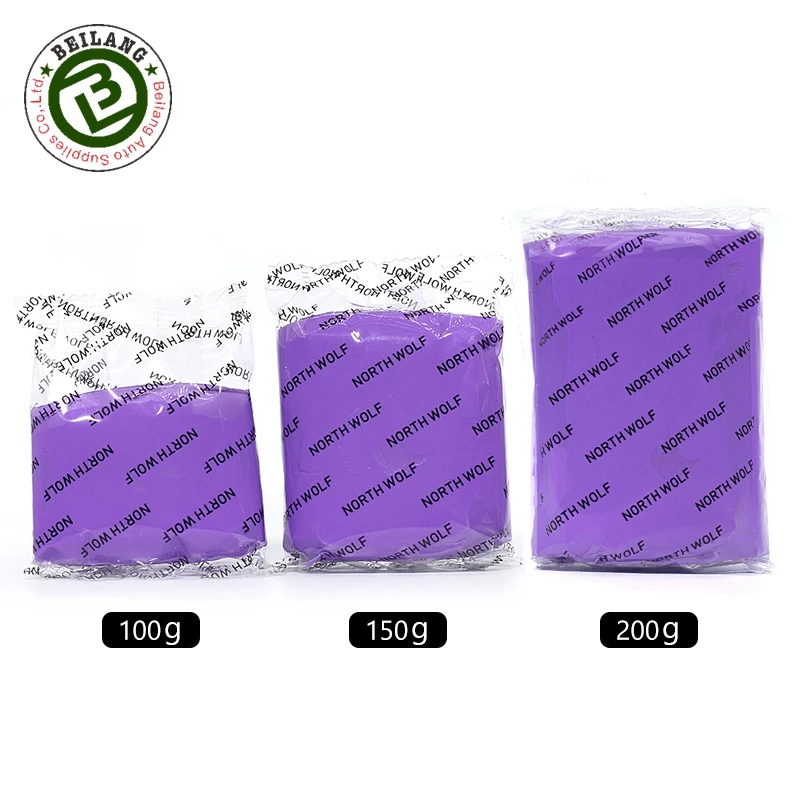 Car Clay Bar Vehicle Washing Cleaning Tools Auto Detailing Cleaner 200g Cylinder Box Packaging Custom Logo Clay Bar Car