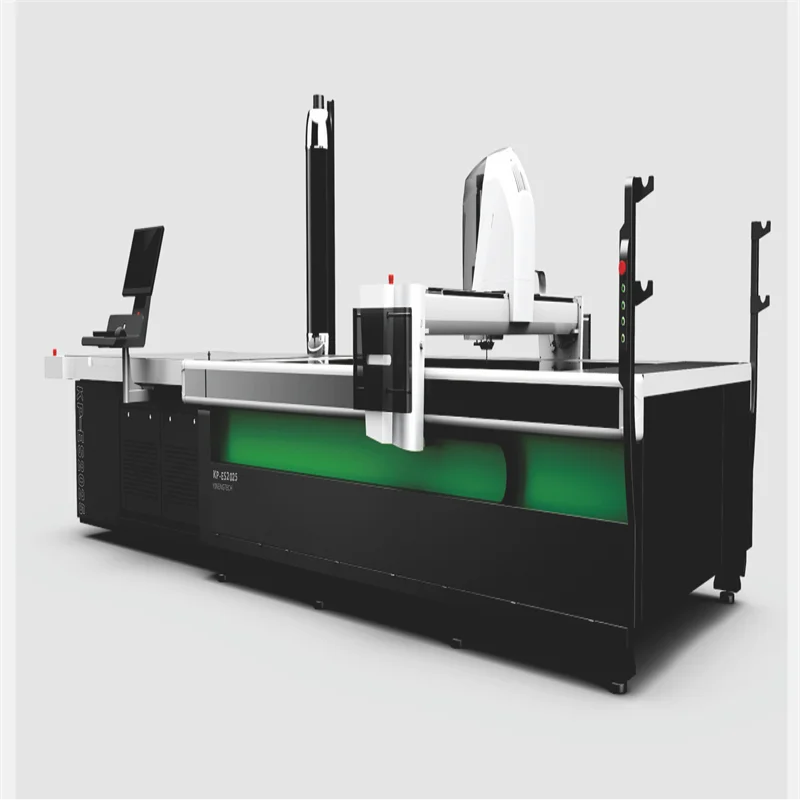 High precision computer control fabric cutting table suit auto garment cutting machine with up and down vibration blade