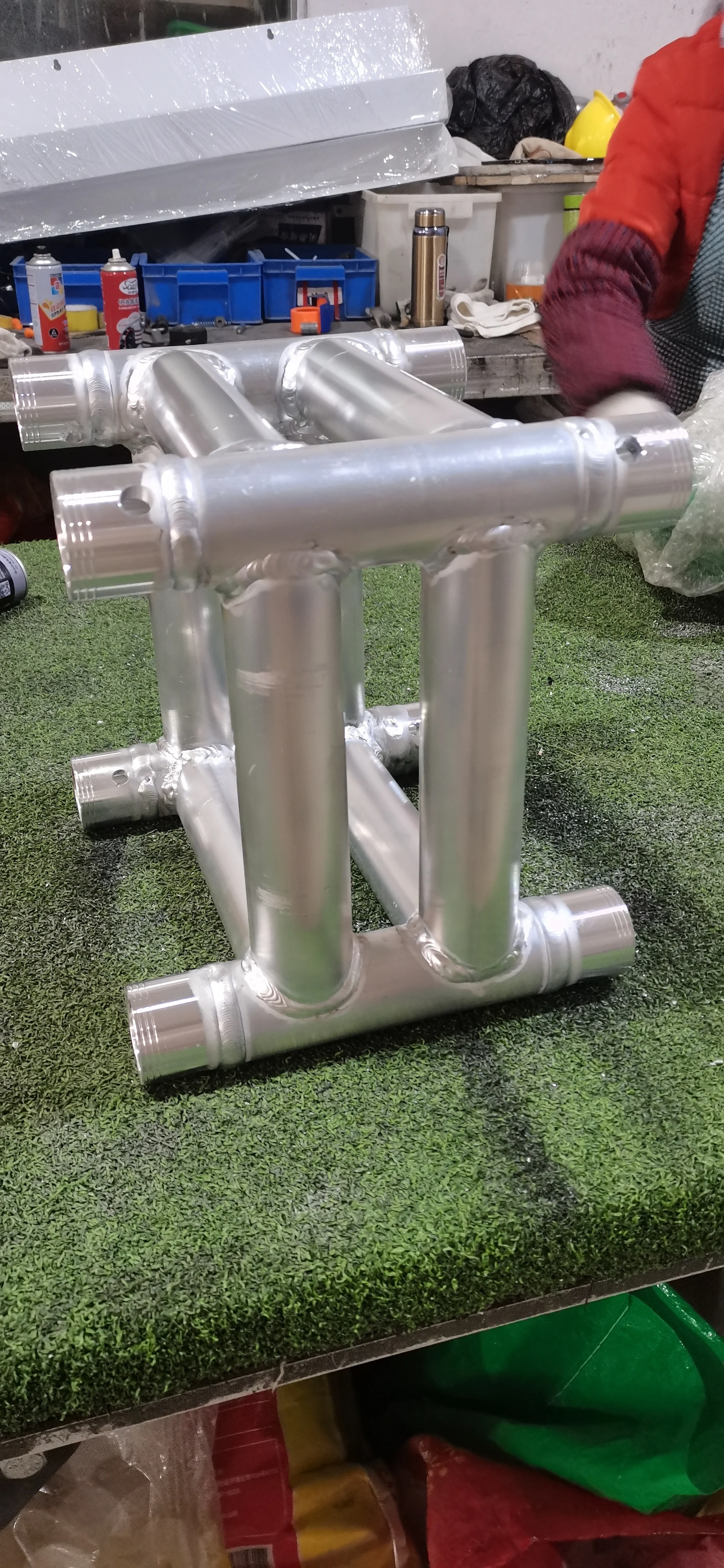 Aluminum Alloy Corner Box Truss For Spigot Truss For Exhibition Event