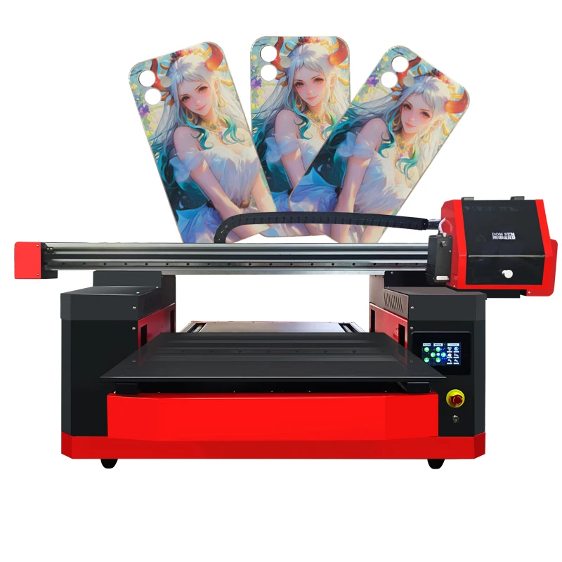 New 6090 Printing Machine With Computer Photo Glass Metal UV Printers