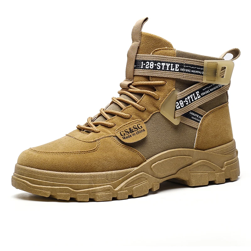 
2020 классические мужские замшевые кожаные ботинки на шнуровке Chukka по индивидуальному заказу 