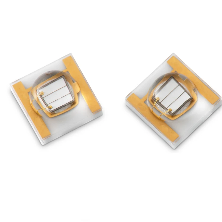 Высокая мощность излучения 3535 SMD 3 Вт 365nm 385nm 395nm 405nm УФ-отверждения led флуоресценции раскрытия и проверки