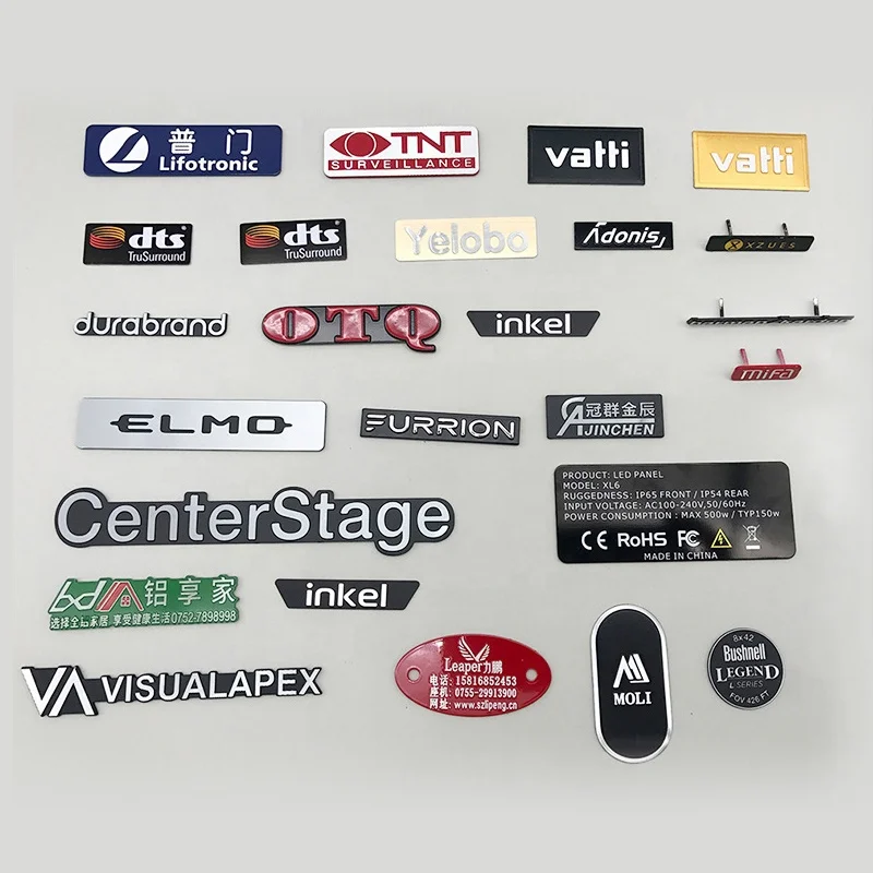 Manufacturers custom stickers factory directly wholesale refrigerator sign spare parts for refrigeration