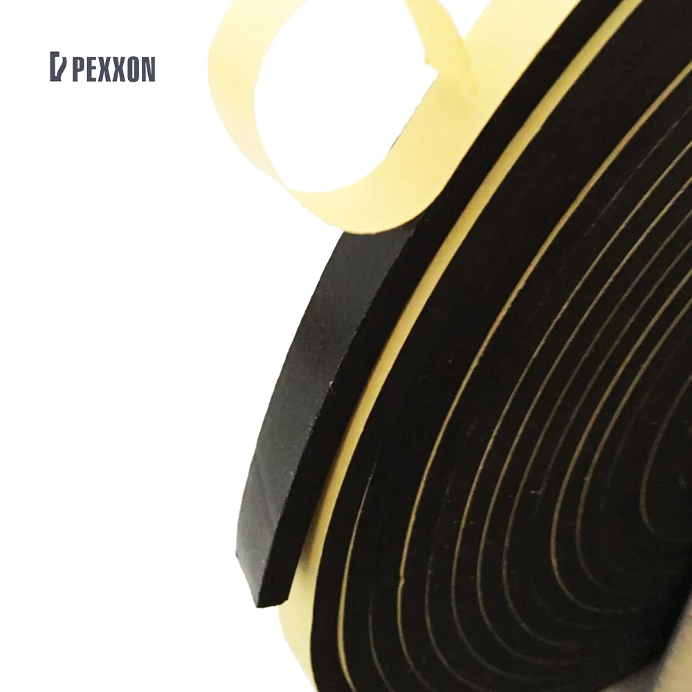 ROHS compliant Close Cell Epdm Foam Tape gasket rubber adhesive foam sheets
