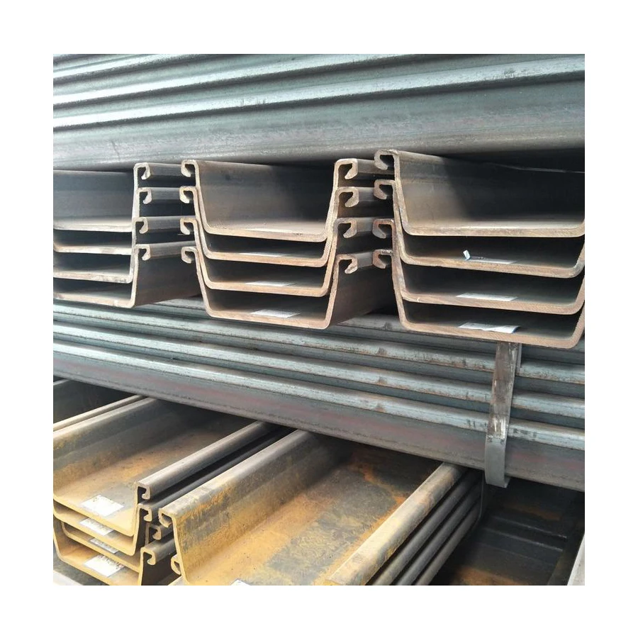 China Supplier Hot Rolled S355 Q345b Sy295 U Type Z Type Steel Sheet Pile with Manufacture Price