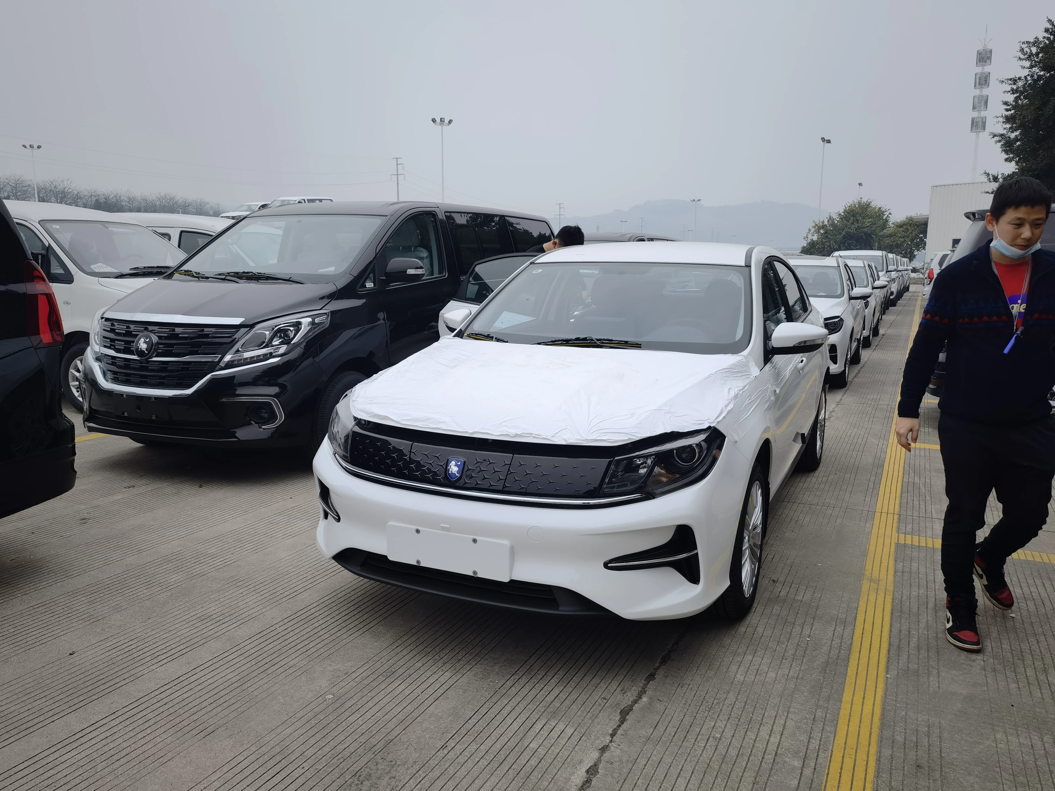 Electric Car PHEV Motor New Light Interior sedan for Export Left Steering Rear Camera-Excellent Condition!