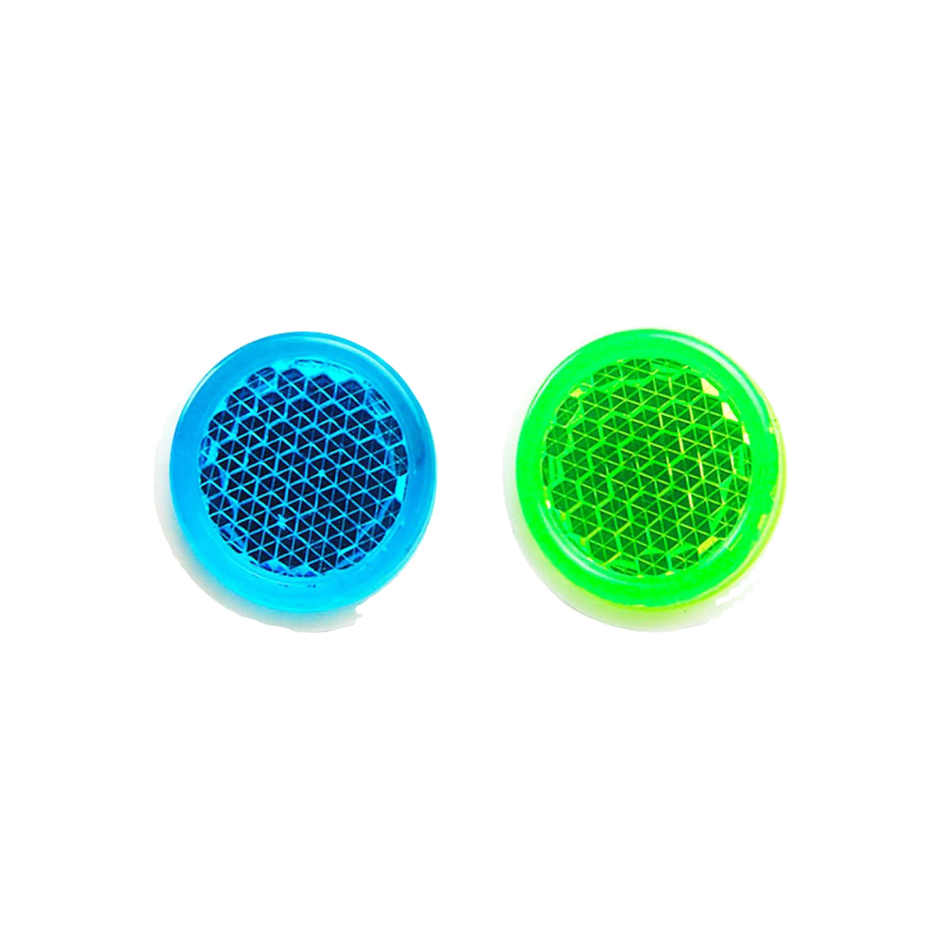 HOT factory price small round red safety road reflector motorcycle parts light reflectors 19.4mm 24.4mm in shanghai of KM216