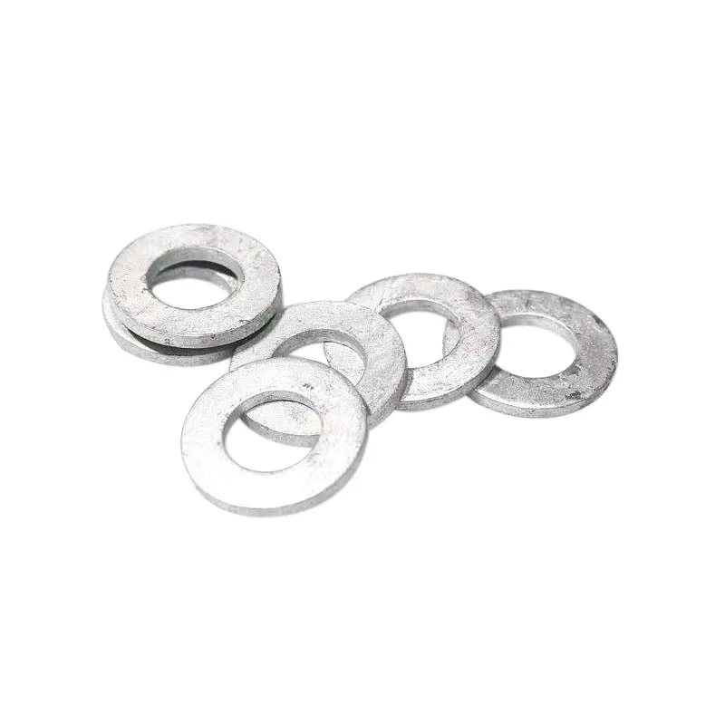 GB95 горячеоцинкованная углеродистая сталь круглая плоская шайба