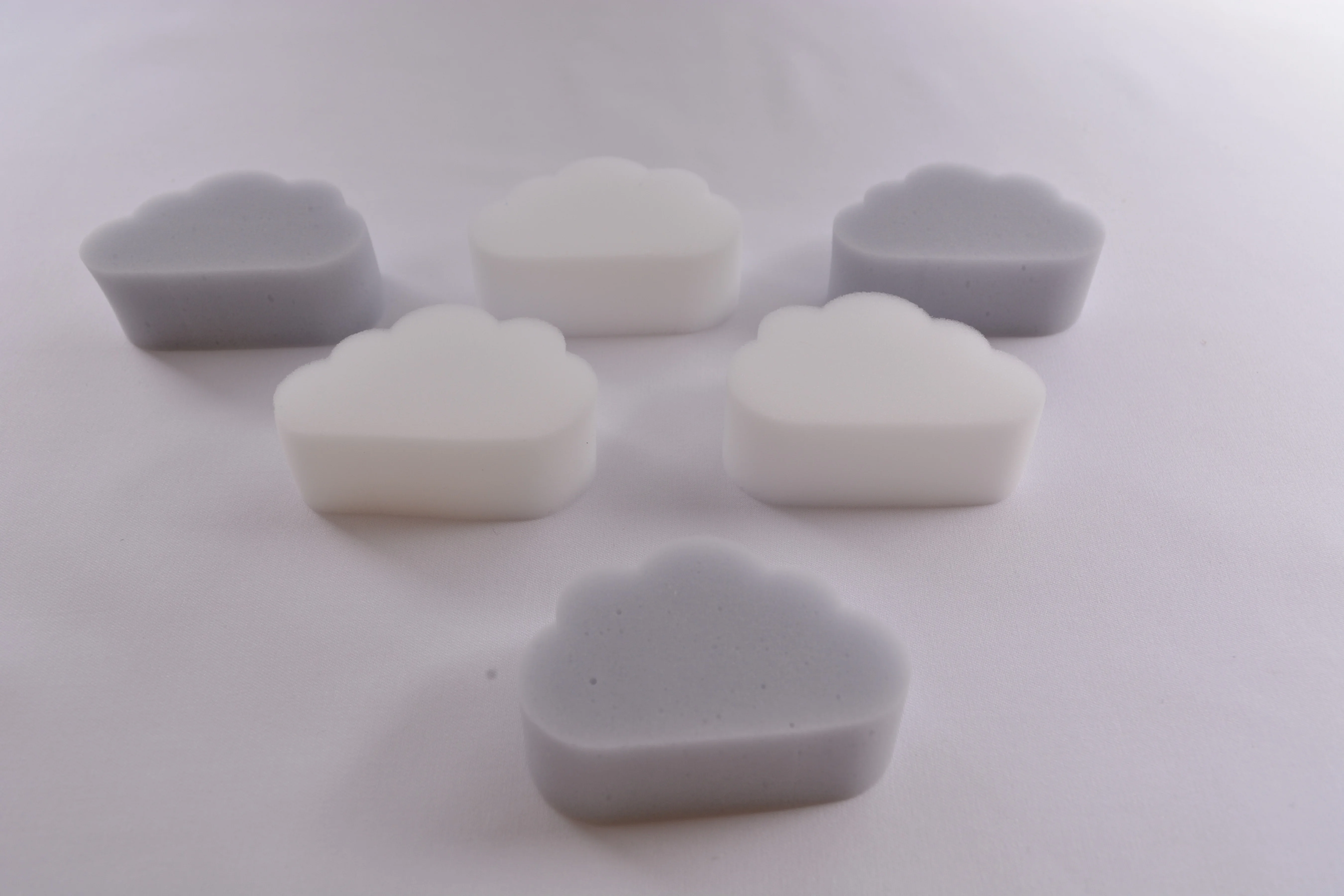 Mini Can Be Used As Upholstery Cloud Shaped Melamine Sponge